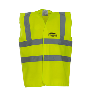 YK102 - Yoko Hi-Vis Two Band and Braces Waistcoat