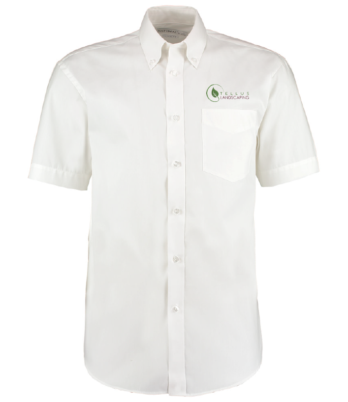 K109 - Kustom Kit Premium Short Sleeve Classic Fit Oxford Shirt