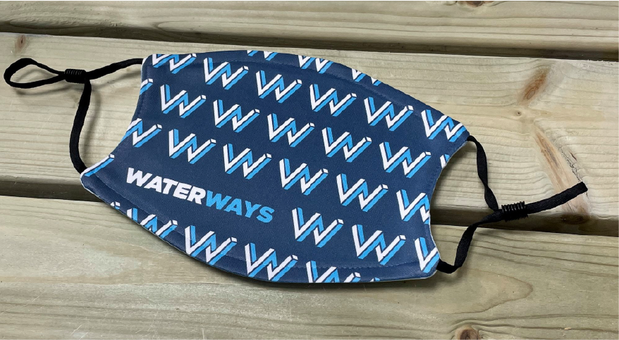 Waterways Branded Face Mask